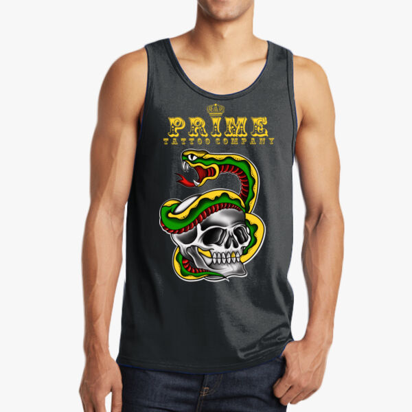 Prime Tattoo Company - Snake & Skull - The Concert Tank ® Thumbnail